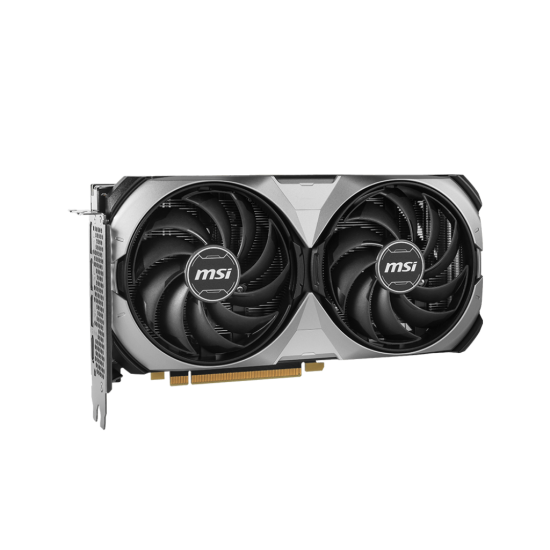 MSI GeForce RTX 4070 Super VENTUS 2X BLACK 12G GDDR6X OC Graphics Card