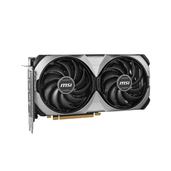 MSI GeForce RTX 4070 Super VENTUS 2X BLACK 12G GDDR6X OC Graphics Card