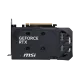 MSI GeForce RTX 5060 8GB SHADOW 2X OC Graphics Card Black