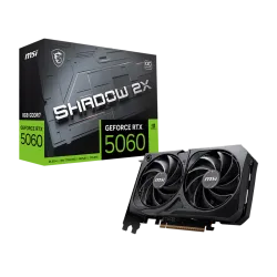 MSI GeForce RTX 5060 8GB SHADOW 2X OC Graphics Card Black