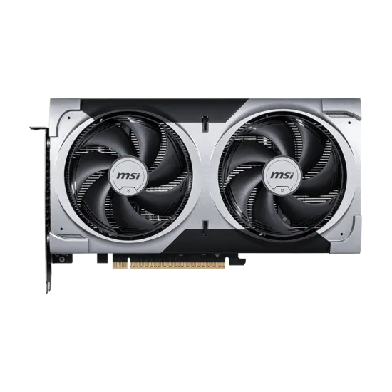 MSI GeForce RTX 5060 Ti 16G VENTUS 2X PLUS Graphics Card Silver