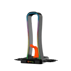 Meetion U002 RGB backlight Gaming Headset Stand With 4 USB Ports