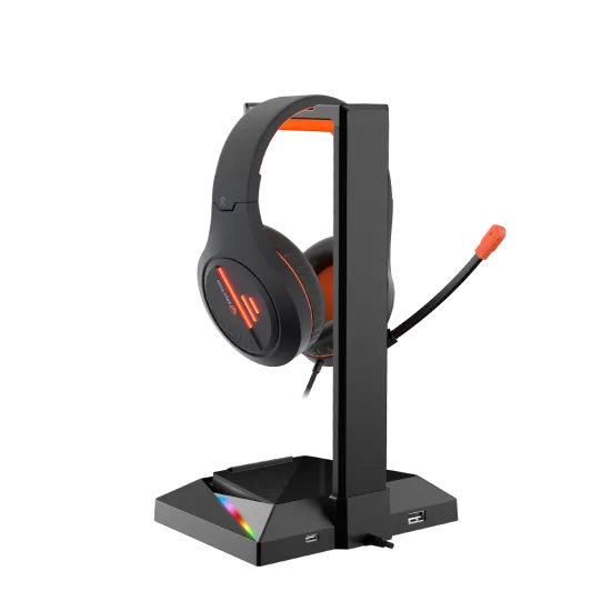 Meetion U003 Led backlight Gaming Headset Stand With USB & Type-C Ports