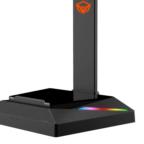 Meetion U003 Led backlight Gaming Headset Stand With USB & Type-C Ports