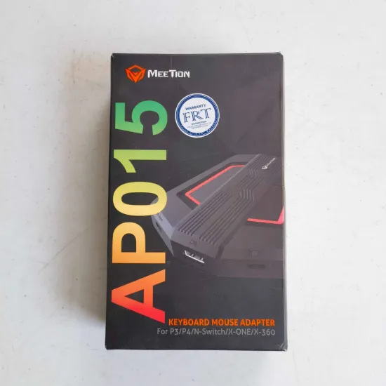 MeeTion AP015 Keyboard Mouse Adapter LED Console For P3 / P4 / N-Switch / X-ONE / X-360 (Open Box)