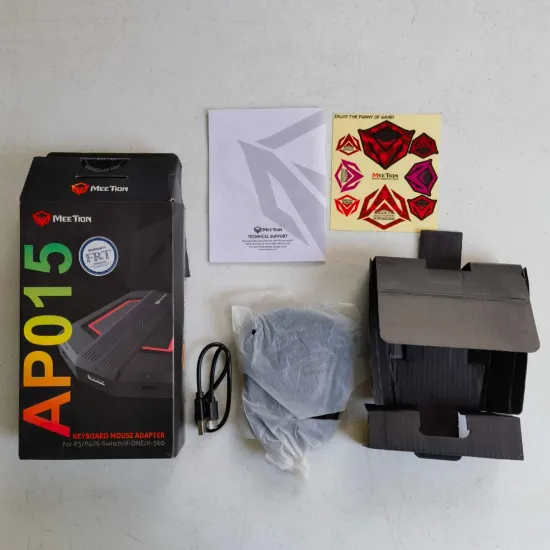 MeeTion AP015 Keyboard Mouse Adapter LED Console For P3 / P4 / N-Switch / X-ONE / X-360 (Open Box)