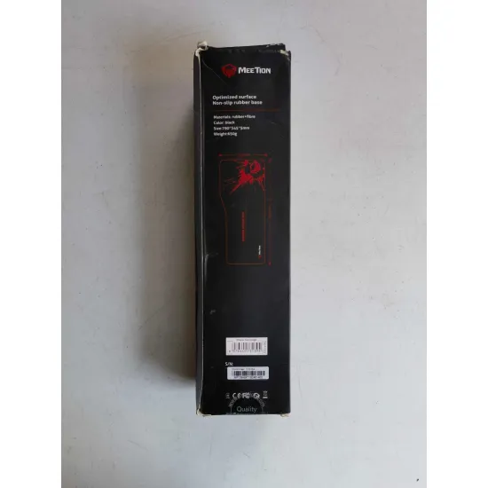 MeeTion P100 Non Slip Rubber Gaming Mouse Pad 79 X 34.5 CM Black (Open Box)