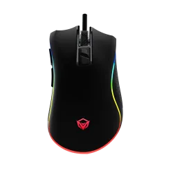 Meetion Hera G3330 High Speed Tracking Wired Gaming Mouse 5000 DPI 9 Buttons Black
