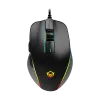 Meetion GM23 2023 RGB Circulation Backlit Wired Gaming Mouse 12800 DPI 6 Buttons Black