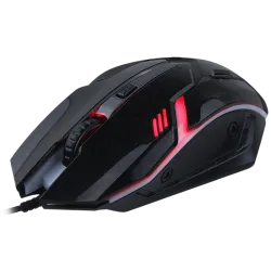 Meetion M371 Backlit Wired Rainbow Gaming Mouse 1600 DPI 4 Buttons Black