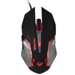 Meetion M915 Backlight Wired Gaming Mouse 2400 DPI 6 Buttons Black