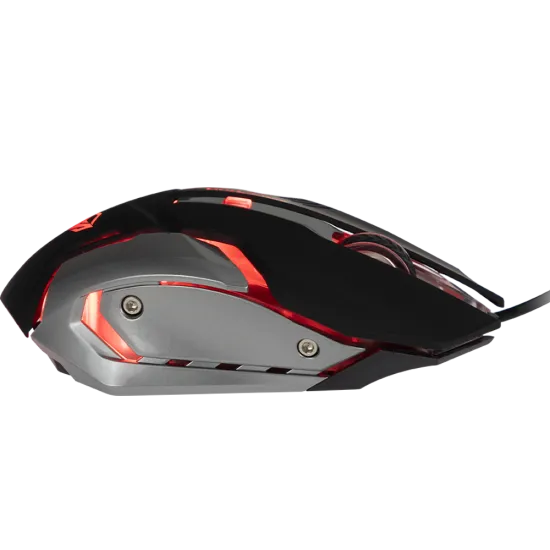 Meetion M915 Backlight Wired Gaming Mouse 2400 DPI 6 Buttons Black