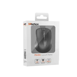 Meetion MiniGo Silent Wireless Mouse 1200 DPI 3 Buttons Black