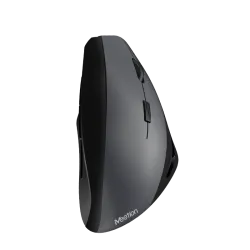 Meetion R380 Wireless Vertical Mouse 1600 DPI 6 Buttons Black