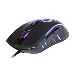 Meetion C011 Wired Gaming Combo Mouse and Mouse Pad 6400 DPI 8 Buttons Black