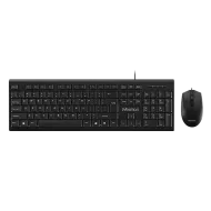 Meetion C100 Wired Office Combo Keyboard and Mouse 1000 DPI 3 Buttons English & Arabic Black Meetion C100 Wired Office Combo Keyboard and Mouse 1000 DPI 3 Buttons English & Arabic Black