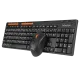 Meetion M4100 Wireless Office Combo Keyboard and Mouse 1600 DPI 3 Buttons English Black