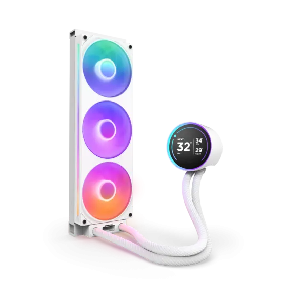 Kraken Elite 360 RGB 360mm Liquid Cooler White