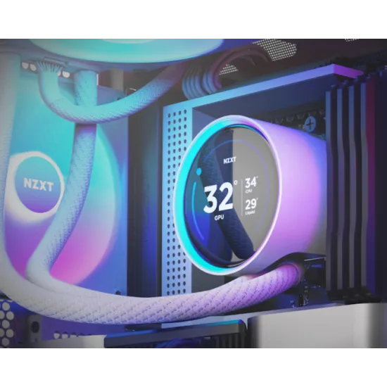 Kraken Elite 360 RGB 360mm Liquid Cooler White
