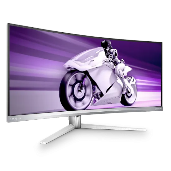 PHILIPS Evnia 34M2C8600 Curved Gaming Monitor 34 Inch QD OLED 2K 175Hz 0.03ms GTG White