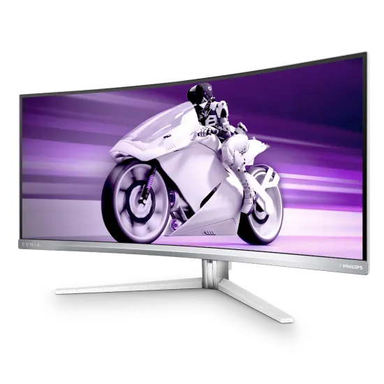 PHILIPS Evnia 34M2C8600 Curved Gaming Monitor 34 Inch QD OLED 2K 175Hz 0.03ms GTG White