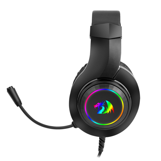 Redragon H260 HYLAS RGB gaming headset With Noise Cancelling Microphone
