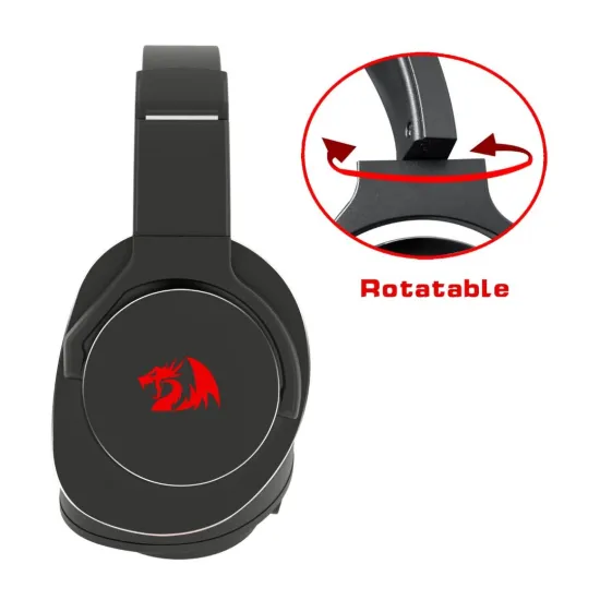 Redragon Europe H720 7.1 USB C 3.5mm Gaming Headset Black