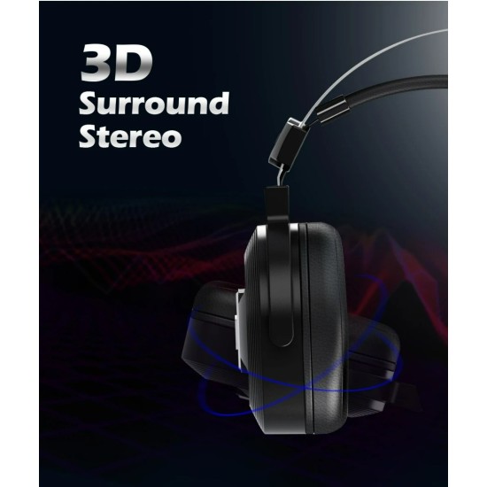 Redragon H991 TRITON 7.1 Surround Sound Active Noise Canceling Gaming Headset