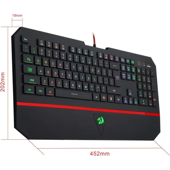 Redragon K502 RGB Gaming Keyboard RGB LED Backlit