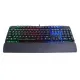 Redragon K555 INDRAH RGB Gaming Keyboard Mechanical Blue Switch English & Arabic Black