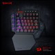 Redragon K585 DITI One-Handed RGB Wired Mechanical Gaming Keyboard - Blue Switches