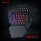 Redragon K585 DITI One-Handed 42 Keys RGB Wired Gaming Keyboard Mechanical Blue Switch English Black