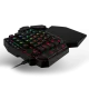 Redragon K585 DITI One-Handed 42 Keys RGB Wired Gaming Keyboard Mechanical Blue Switch English Black