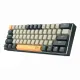 Redragon K606 LAKSHMI Orange Grey Black 60% Gaming Mechanical Keyboard Blue Switch