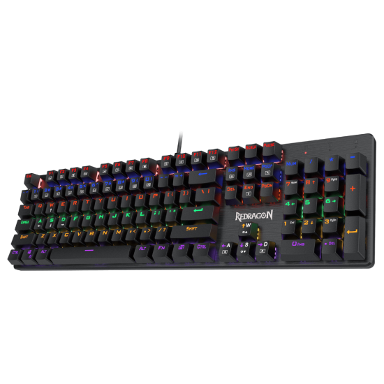 Redragon K608-R Valheim Rainbow Mechanical Gaming Keyboard BLUE Switch