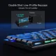 Redragon K614 Anivia 60% RGB Wired Gaming Keyboard Mechanical Red Switch Arabic English Black