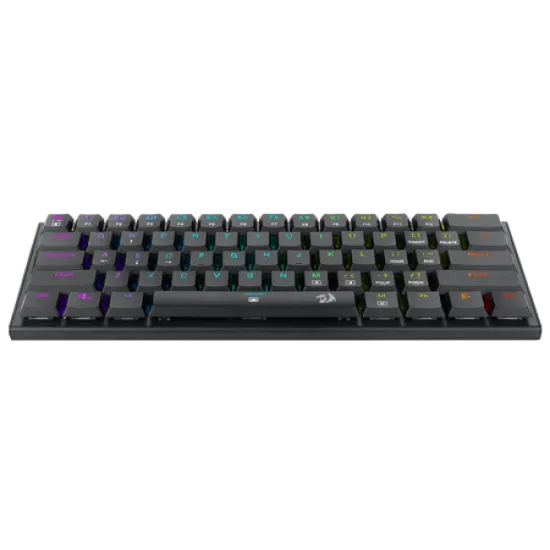 Redragon K614 Anivia 60% RGB Wired Gaming Keyboard Mechanical Red Switch Arabic English Black