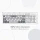 Redragon K617 Fizz 60% 61 Key RGB Mechanical Gaming Keyboard RED Switch - White & Gray