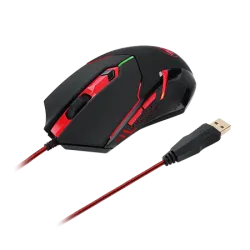 Redragon M601 RGB LED Wired Gaming Mouse - Black