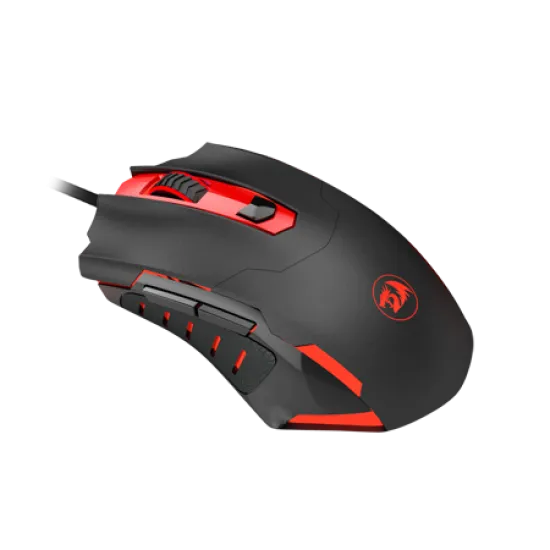 Redragon M705 Wired Gaming Mouse Red LED 7200 DPI 6 Buttons Black