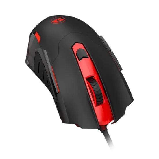 Redragon M705 Wired Gaming Mouse Red LED 7200 DPI 6 Buttons Black