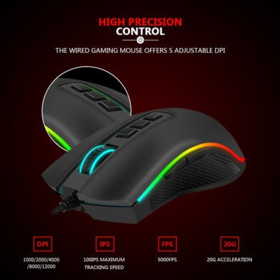 Redragon COBRA M711-FPS-1 Flawless sensor Gaming Mouse