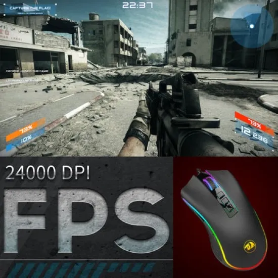 Redragon COBRA M711-FPS-1 Flawless sensor Gaming Mouse
