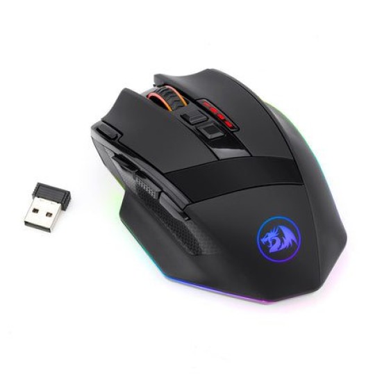 Redragon M801P-RGB Sniper Pro Wired / Wireless RGB LED Gaming Mouse