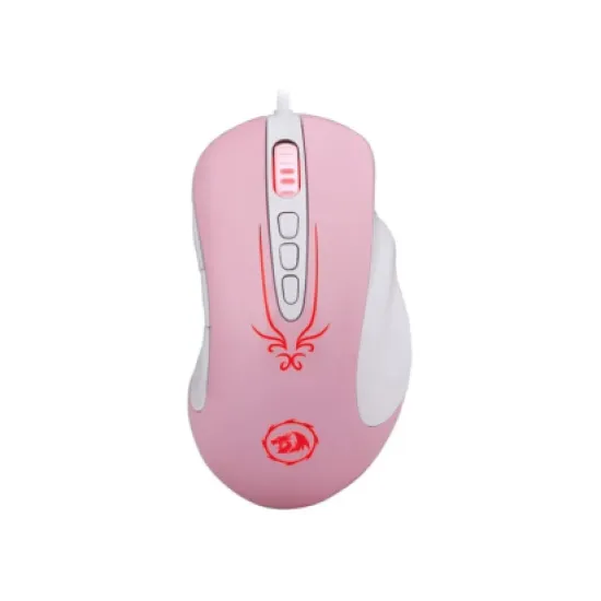 Redragon Origin M903P Wired Gaming Mouse Red LED 4000 DPI 8 Buttons Pink (Without Box)