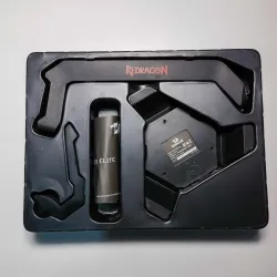 Redragon HA311 SCEPTER ELITE RGB Headphones Stand With 4 USB 2.0 HUB Ports & Mouse Bungee (Open Box)