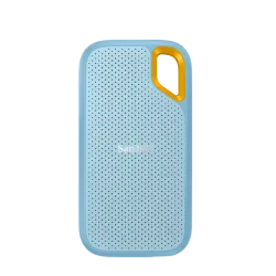 SanDisk Extreme Portable SSD 1TB USB 3.2 External SDSSDE61-1T00-G25B Solid State Drive Sky Blue