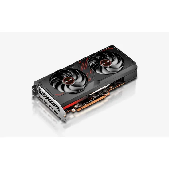 Sapphire PULSE Radeon RX 7600 8GB GDDR6 OC Graphics Card Black