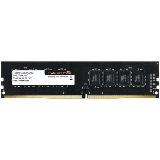 TeamGroup 8GB 3200MHz DDR4 Elite RAM