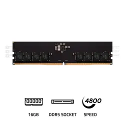 TeamGroup ELITE 16GB 4800MHZ CL40 DDR5 Elite Black RAM
